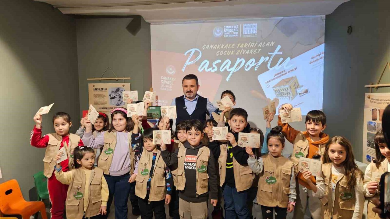 Çanakkale Tarihi Alan’da Çocuk Ziyaret Pasaportu projesi hayata geçirildi
