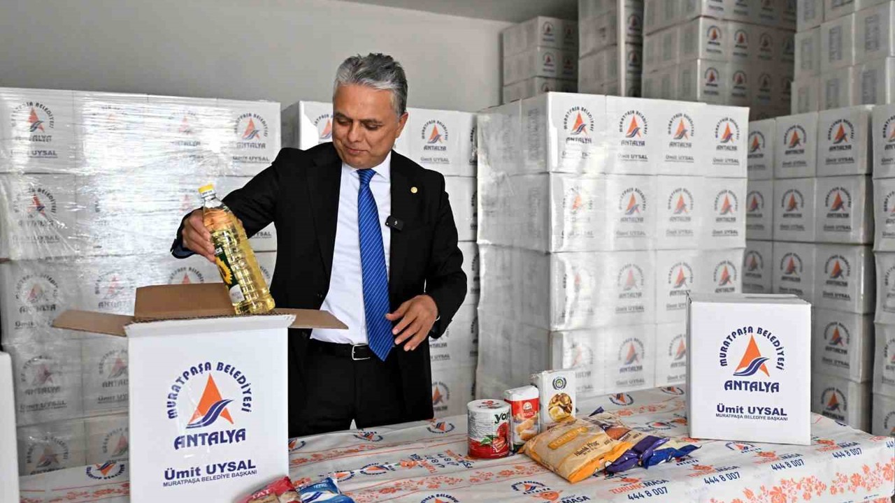 Muratpaşa’da Ramazan dayanışması
