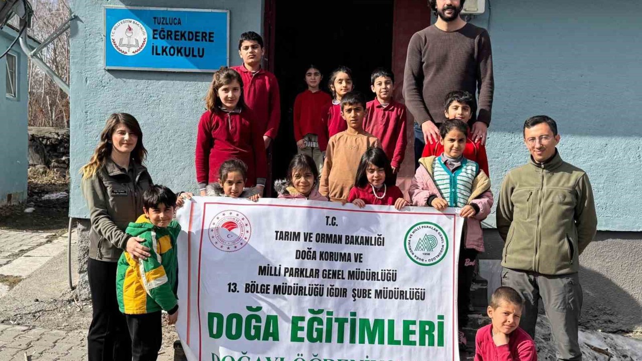 Iğdır’da biyoçeşitlilik ve biyokaçakçılık eğitimleri sürüyor
