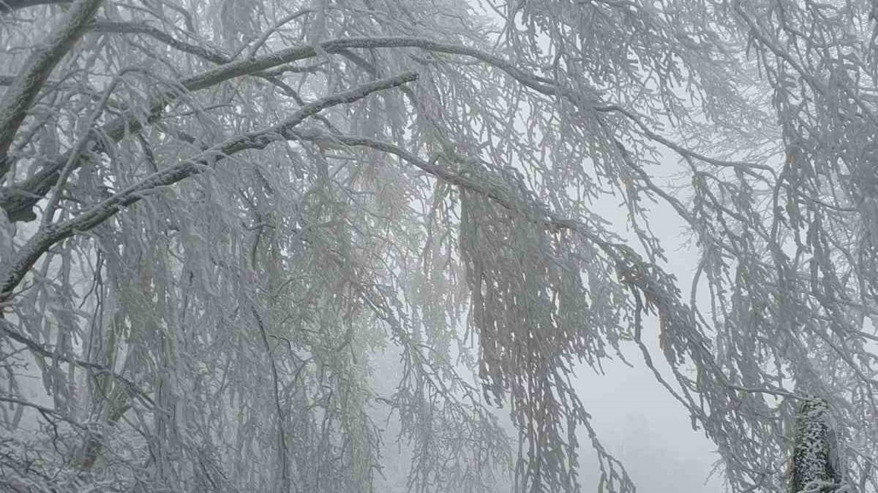 Kırklareli’nin yüksek kesimleri beyaza büründü
