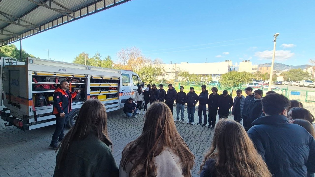 AFAD Aydın’da farkındalık eğitimleri sürüyor
