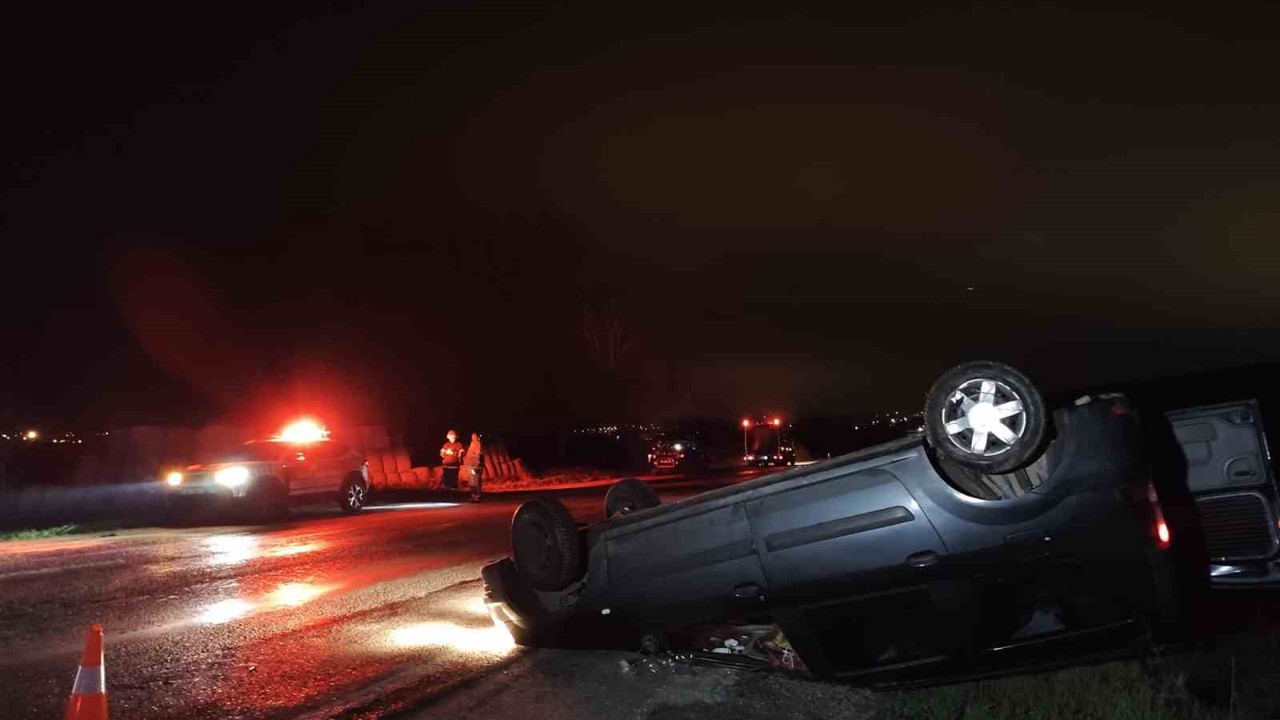 Çan’da trafik kazası 2 yaralı
