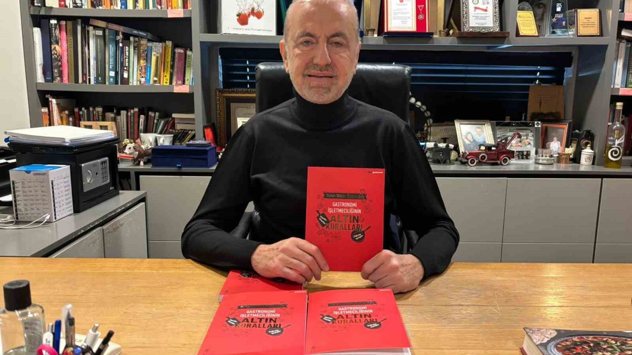 Şef Öztan’dan gastronomi işletmeciliğinin kuralları ile ilgili kitap
