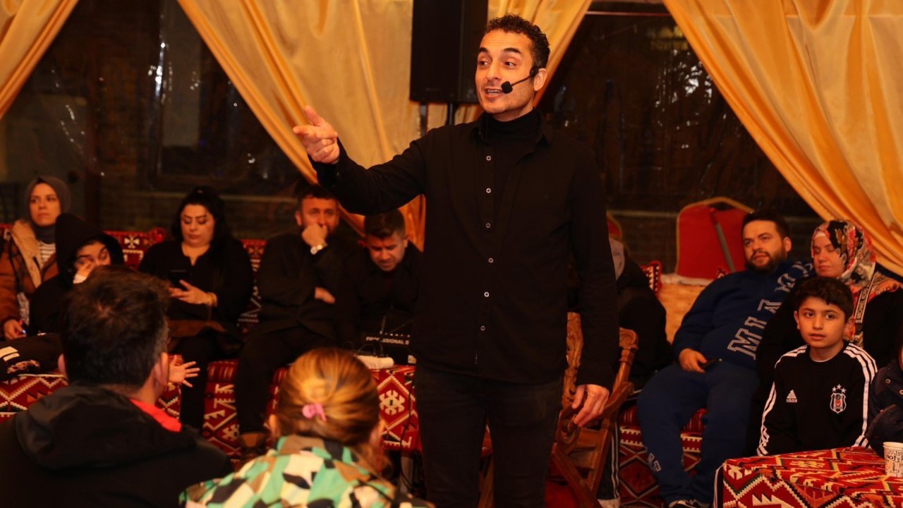 Ramazan akşamları otağ çadırında yaşanıyor
