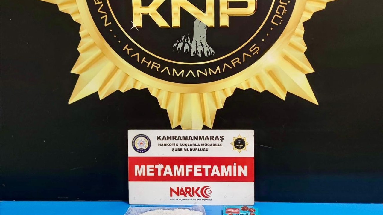 Kahramanmaraş’ta uyuşturucu operasyonu,  2 şüpheli tutuklandı
