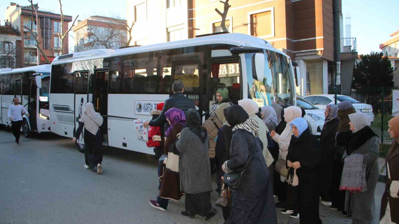 Kartal Belediyesi’nin düzenlediği Ramazan ayı inanç turları başladı

