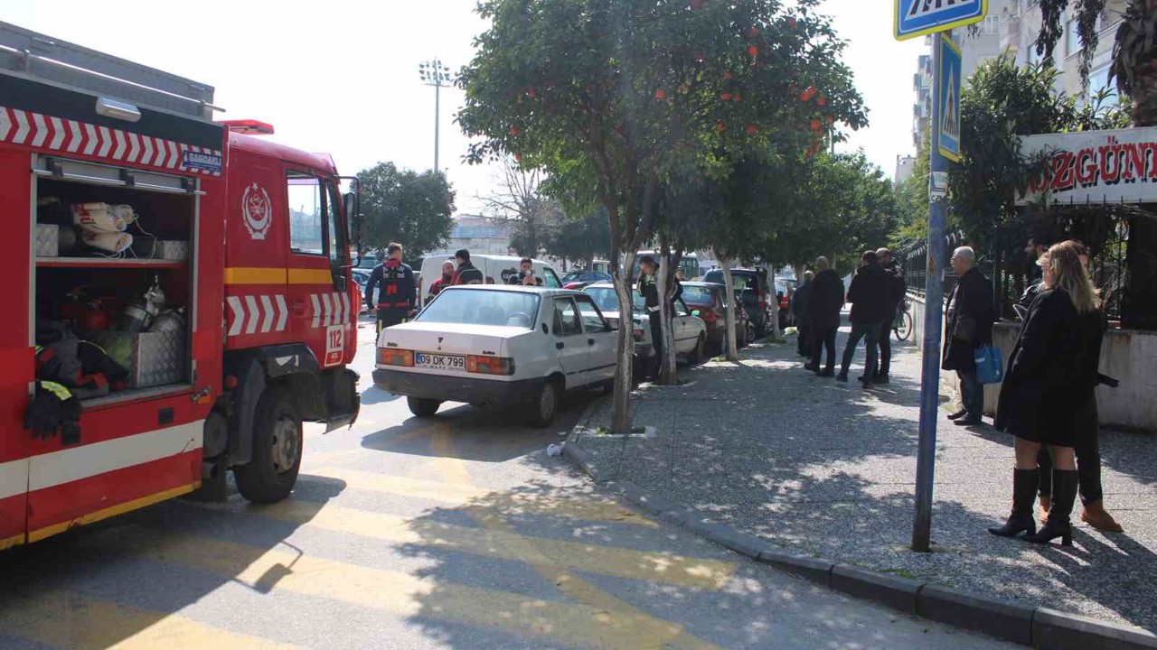 "Araçtan duman çıkıyor" ihbarı ekipleri harekete geçirdi
