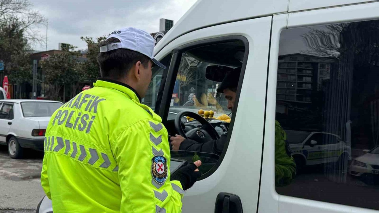 Zonguldak’ta ticari araçlara sıkı denetim
