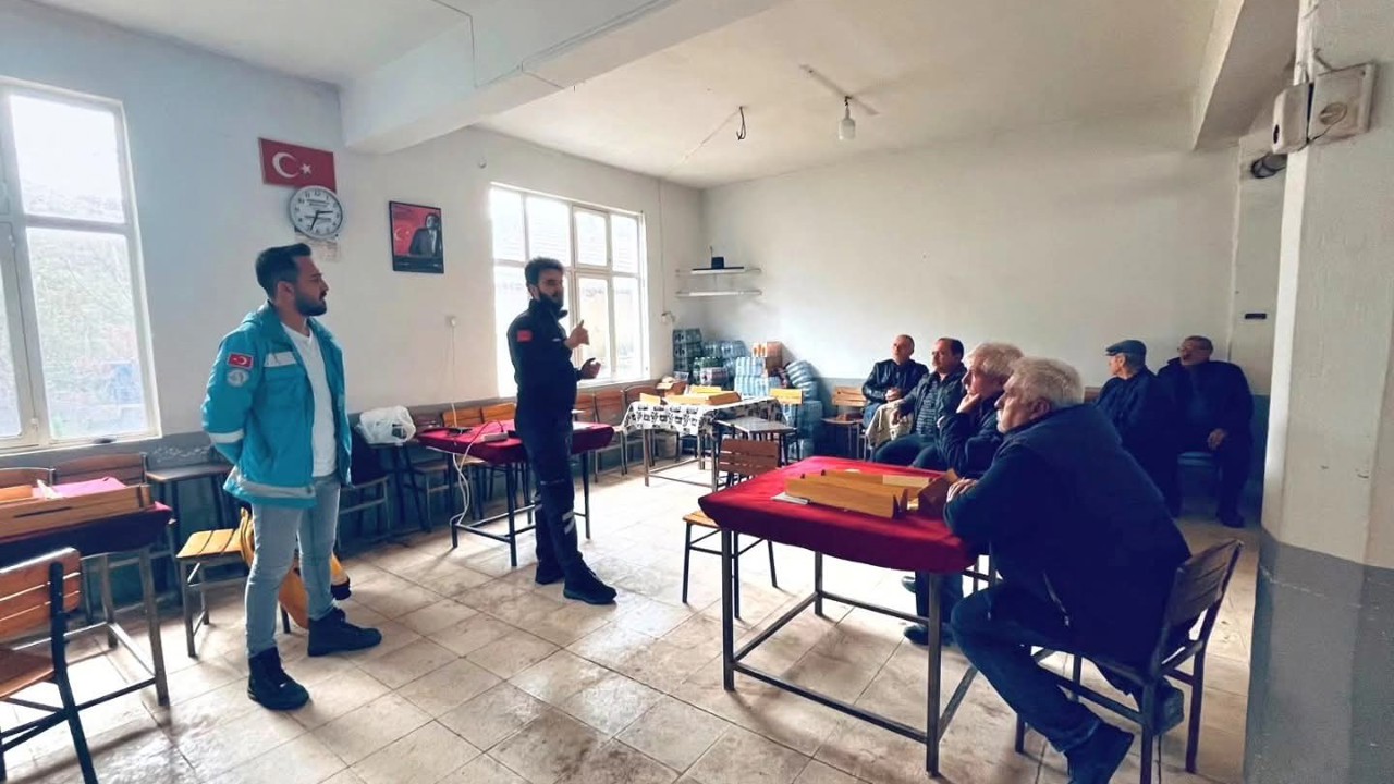 Kale’de mahalle mahalle ilk yardım seferberliği
