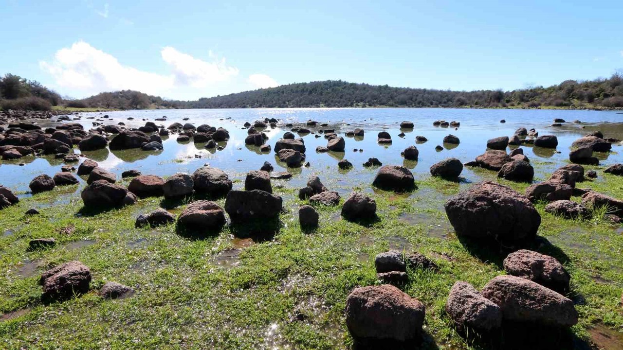 Geçen yıl tamamen kuruyan Tepegöl yeniden su tuttu
