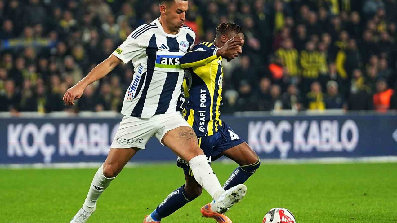 Trendyol Süper Lig: Fenerbahçe: 1 - Kasımpaşa: 1 (Maç sonucu)
