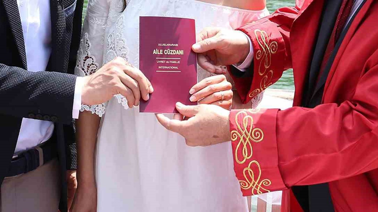 Zonguldak’ta 2025 yılında 3 bin 493 çift dünyaevine girdi
