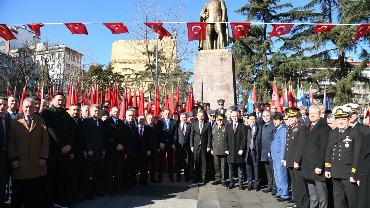 Trabzon’un düşman işgalinden kurtuluşunun 108. yıl dönümü kutlandı

