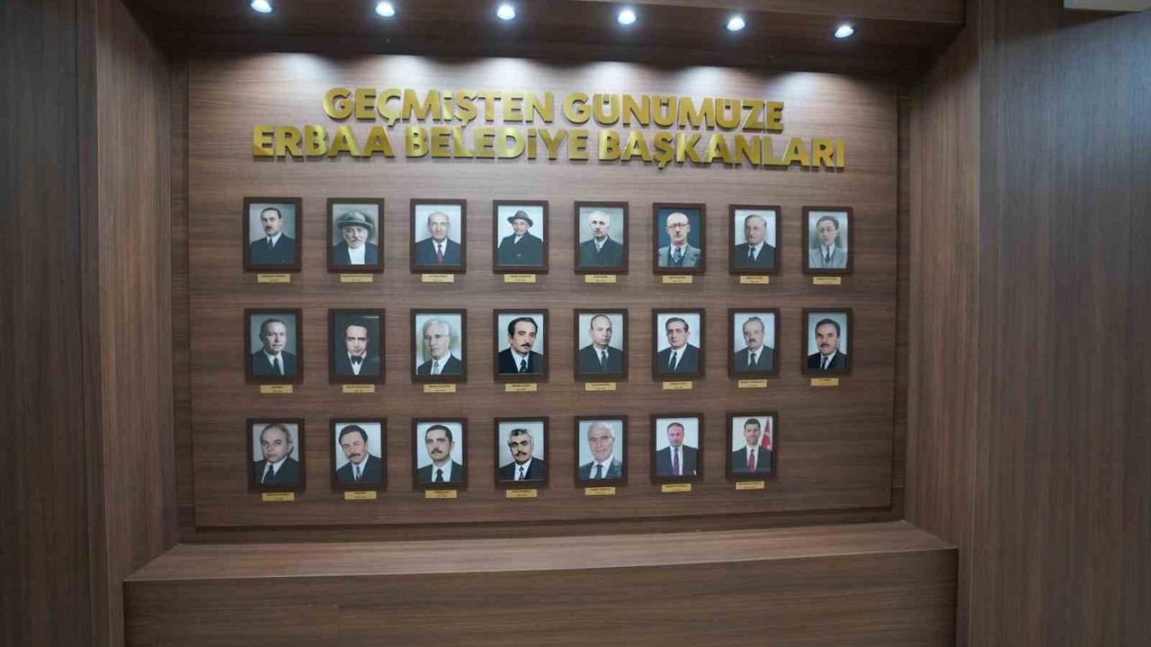 Erbaa Belediyesi’nin yönetim tarihi tek panoda toplandı
