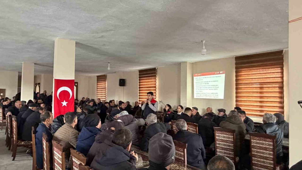 Kars’ta üreticilere bitki koruma eğitimi
