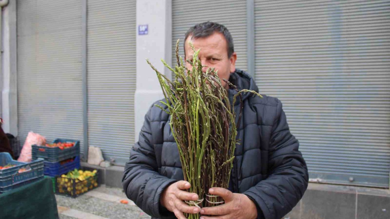 Aydın’ın yöresel lezzeti kedirgen ve sarmaşıklar pazar tezgahlarını süslemeye başladı
