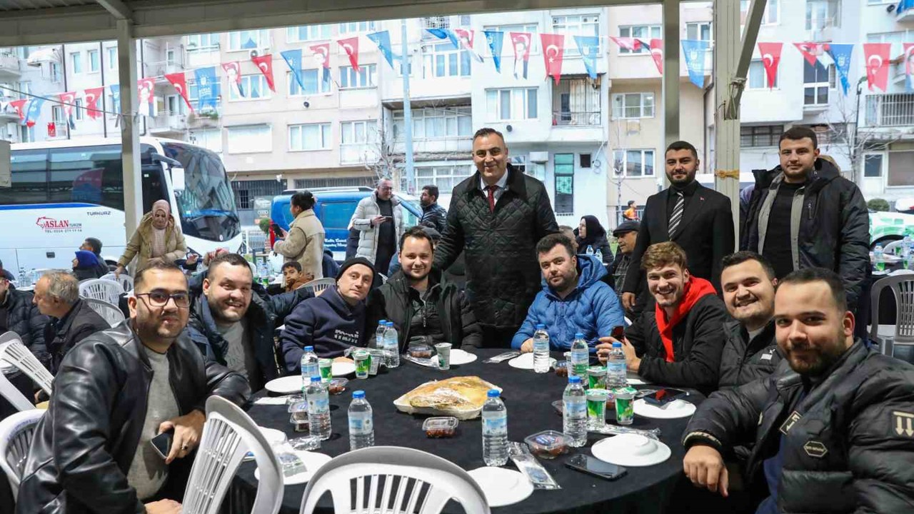 Bereket sofrası Yıldırım’da kuruldu
