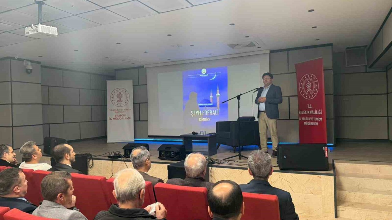 Şeyh Edebali’nin düşünce dünyası ve tarihi mirası ele alındı
