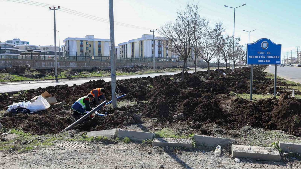 Diyarbakır’da üstyapı çalışmaları
