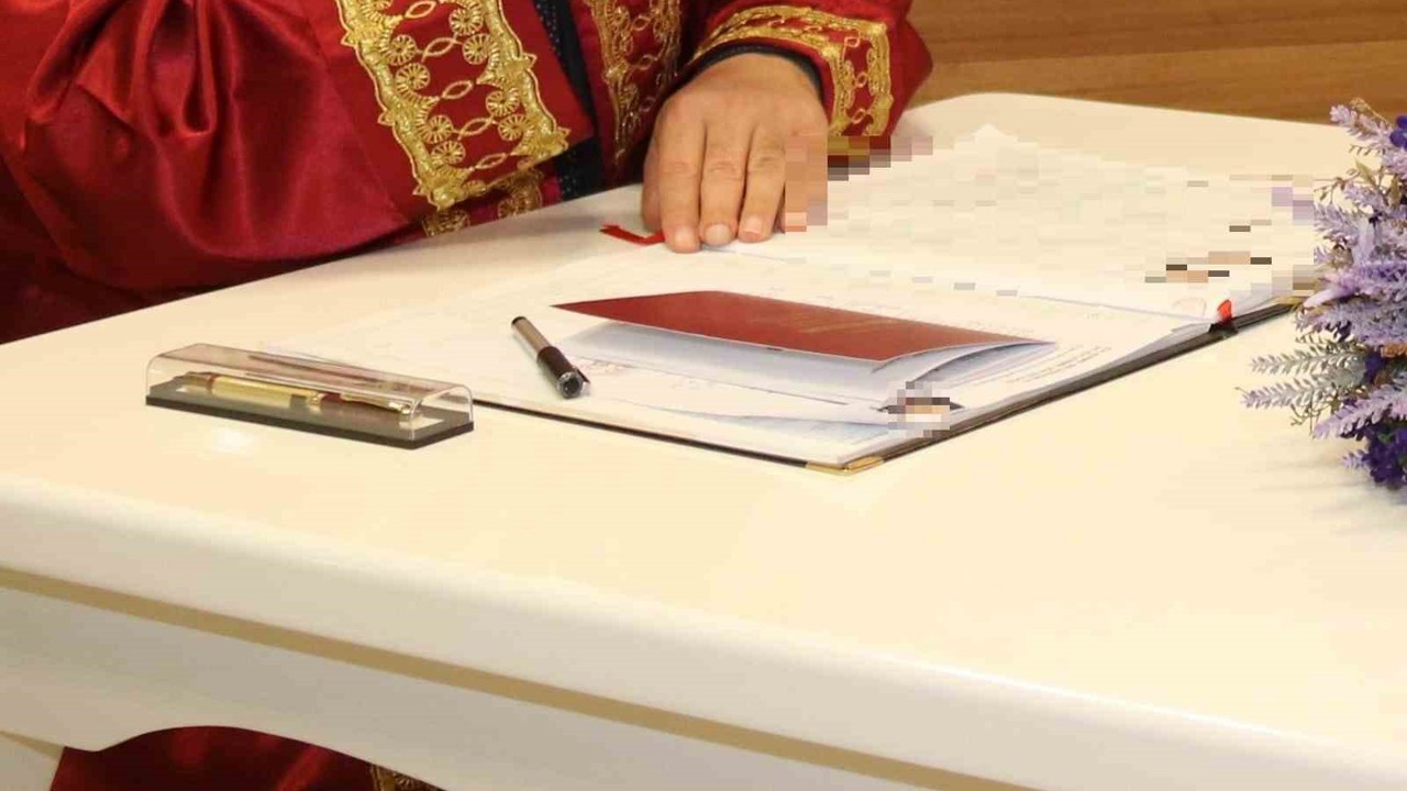 Tekirdağ’da 2025 yılında 7 bin 237 evlilik ve 3 bin 258 boşanma gerçekleşti
