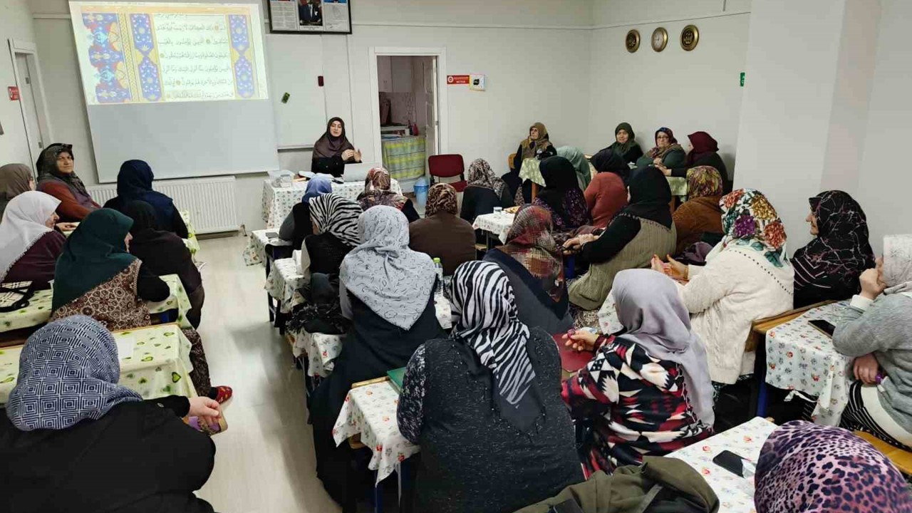Düzce’de kadınlara özel sohbet
