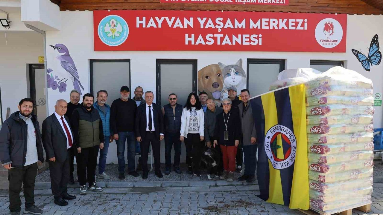 Fenerbahçeliler’den can dostlar için anlamlı bağış
