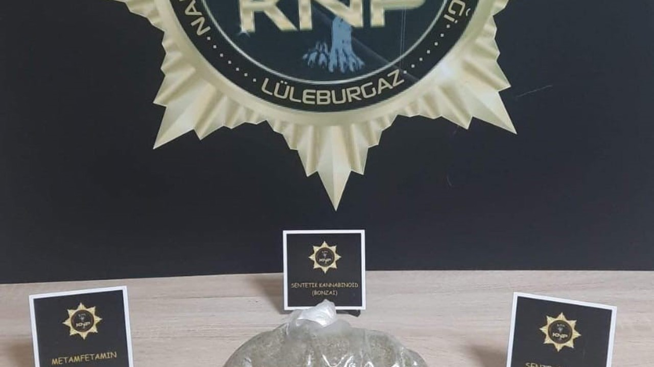 Lüleburgaz’da durdurulan araçtan uyuşturucu çıktı, 4 şüpheli tutuklandı
