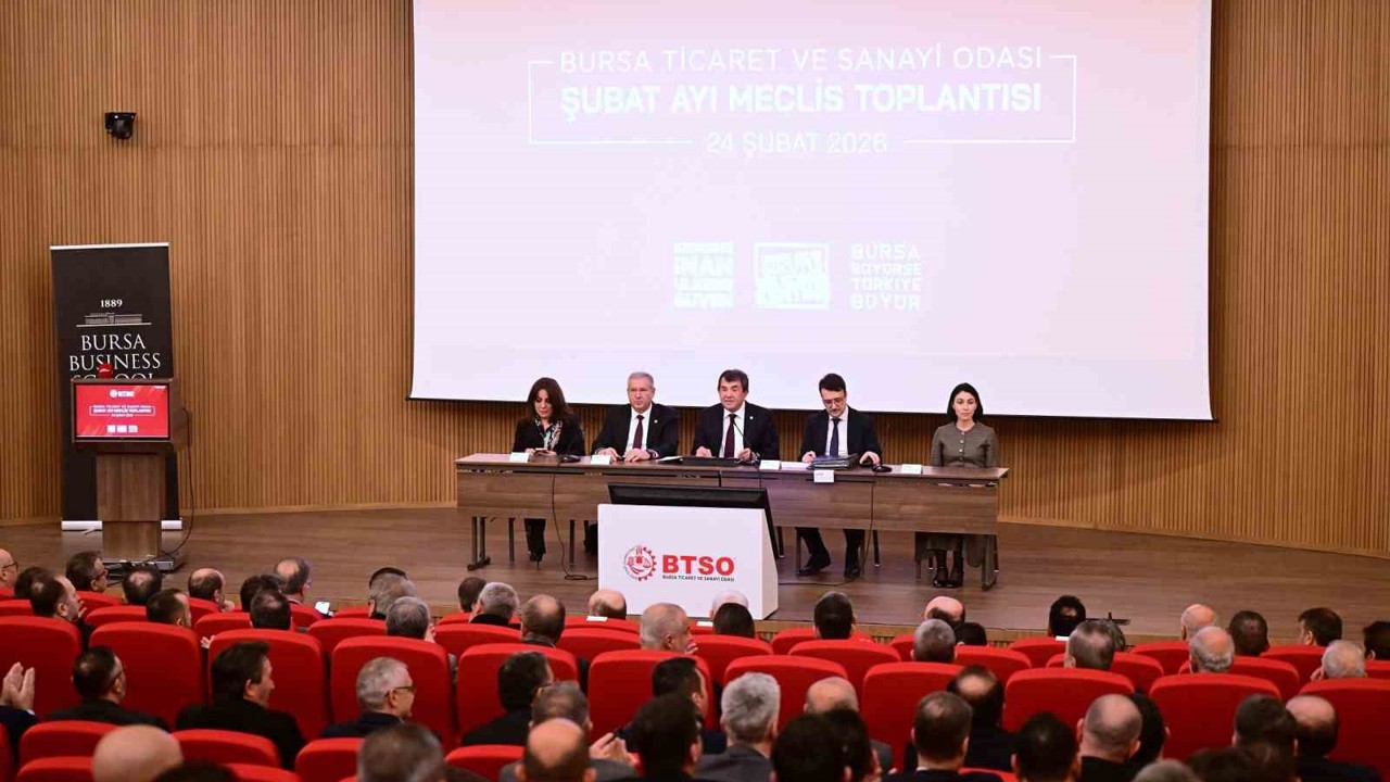 BTSO meclisi Bursa Business School’da toplandı
