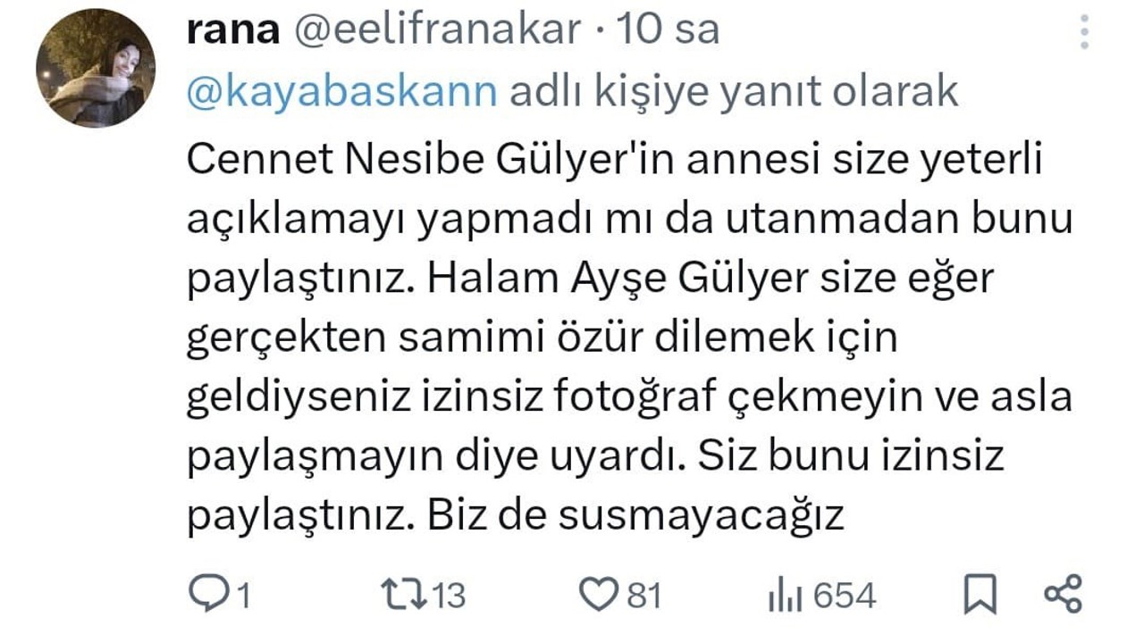 Genç kızın ailesinin isteğini hiçe saydı, sosyal medyasında paylaştı
