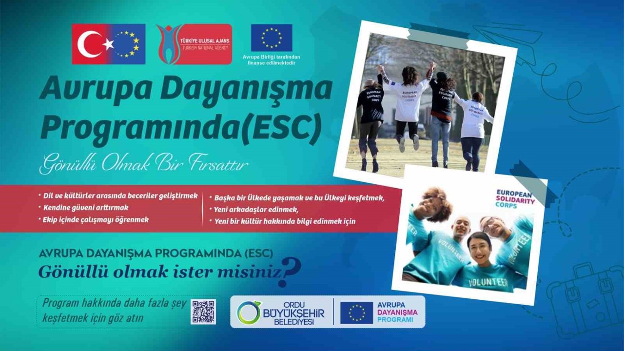 Ordu Büyükşehir’den gençlere Avrupa fırsatı
