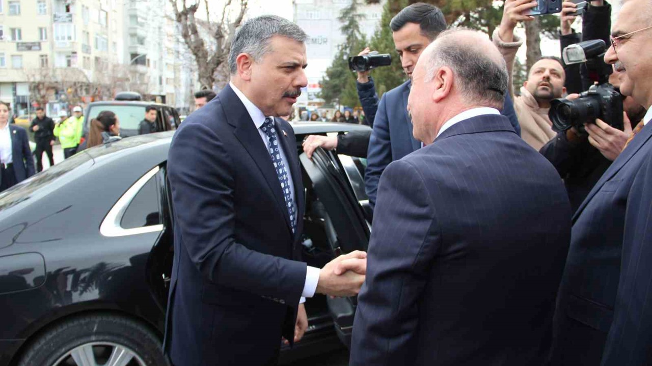 Bakan Çiftçi, 5 yıl valilik yaptığı Çorum’u ziyaret etti
