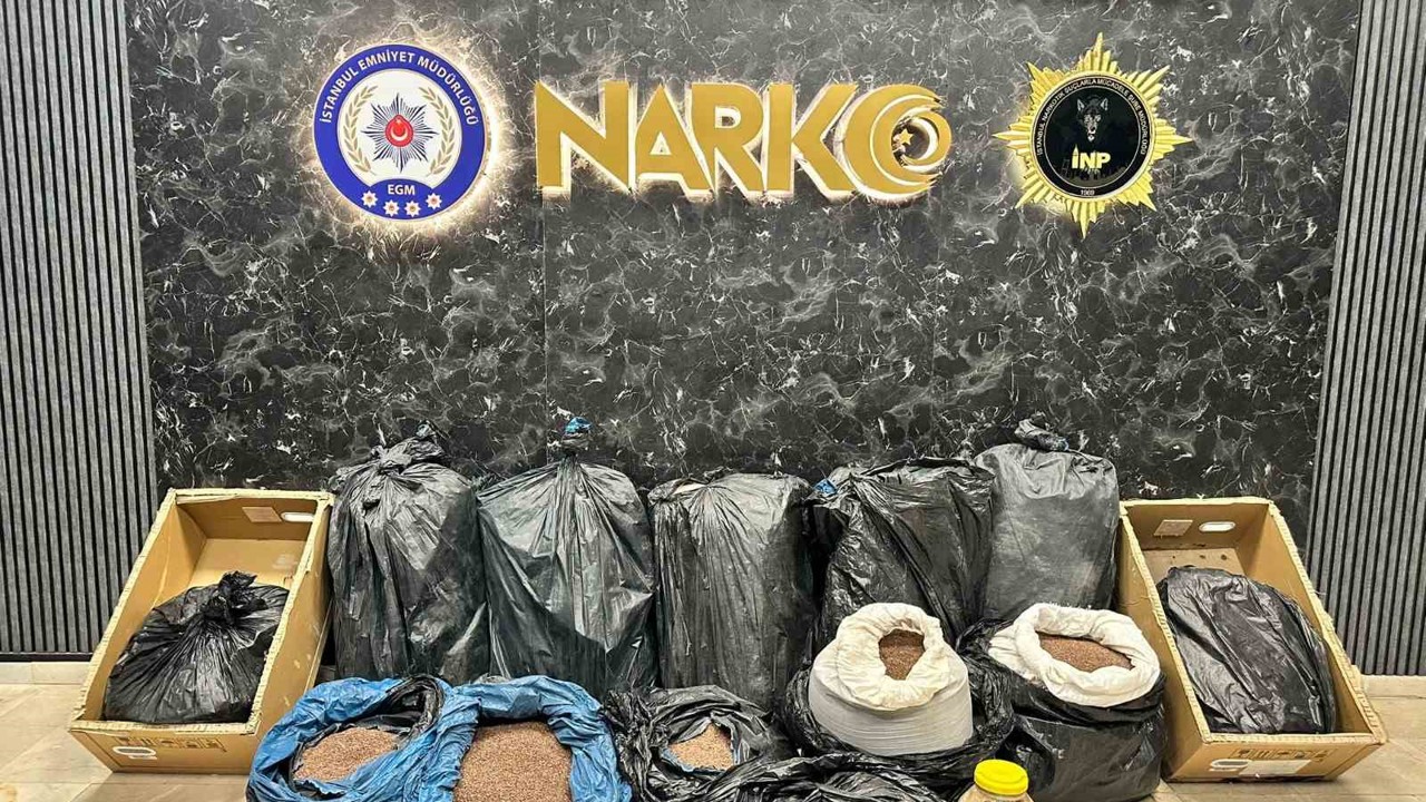 İstanbul’da kahveye emdirilmiş 374 kilo 600 gram uyuşturucu madde ele geçirildi
