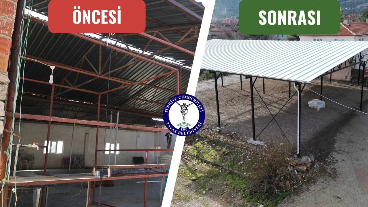 Tavas Belediyesi, Baharlar Mahallesi sosyal tesislerini yeniledi
