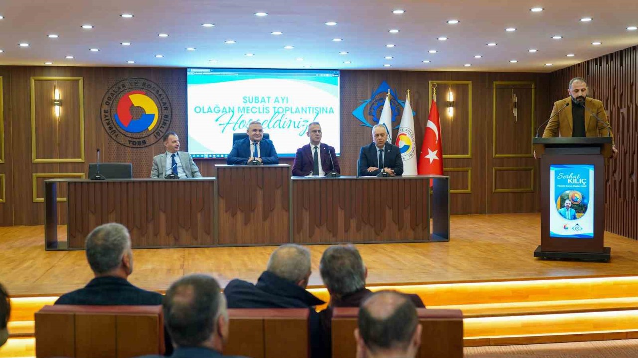 ETSO şubat ayı meclis toplantısı yapıldı
