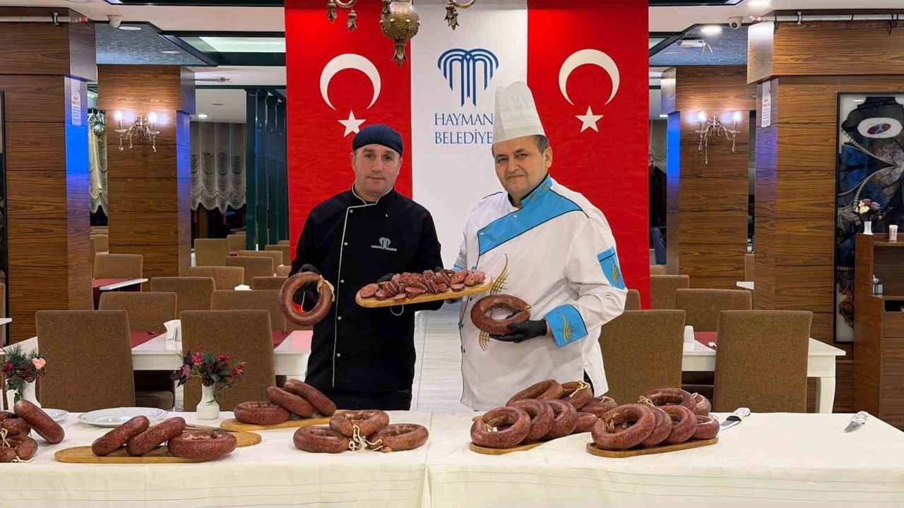 Haymana Sucuğu coğrafi işaret aldı
