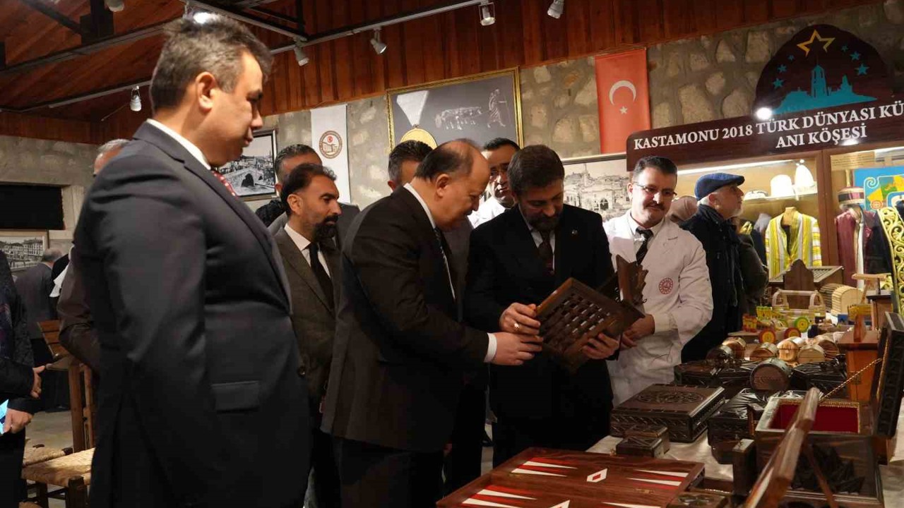 Kastamonu’da ahşap sanatıyla yapılan ürünlere yoğun ilgi
