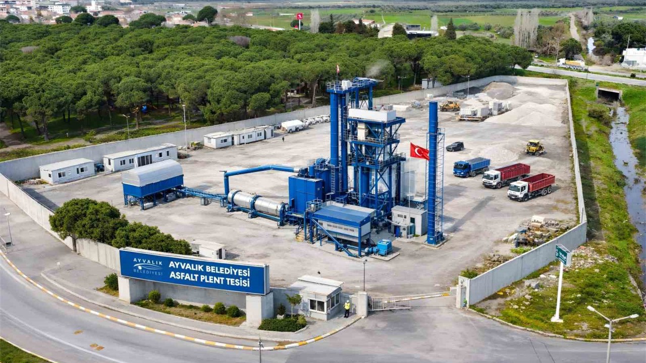 Ayvalık asfaltını artık kendi üretecek
