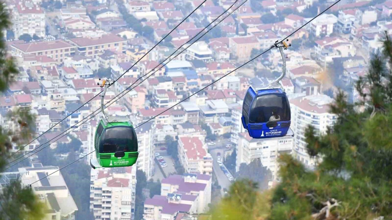 Balçova Teleferik Tesisleri bakıma alınıyor
