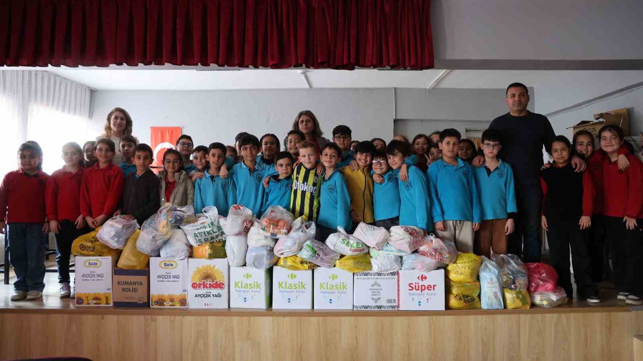 Minik yüreklerden büyük dayanışma
