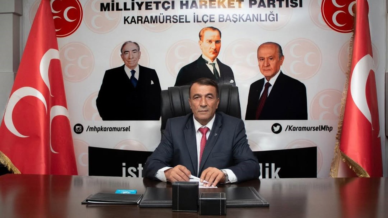 MHP Karamürsel ilçe başkanı istifa etti
