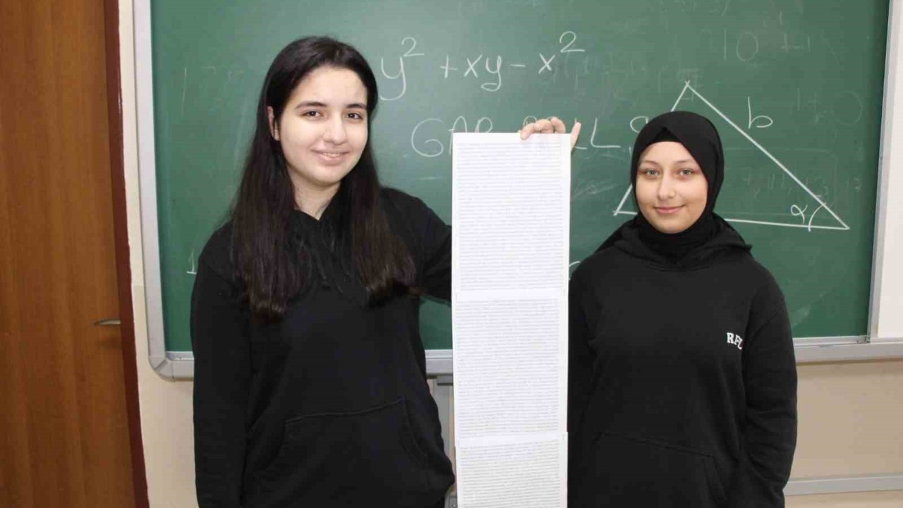 Rizeli genç matematikçiler asal sayı keşfi ile dünya literatürüne girdi
