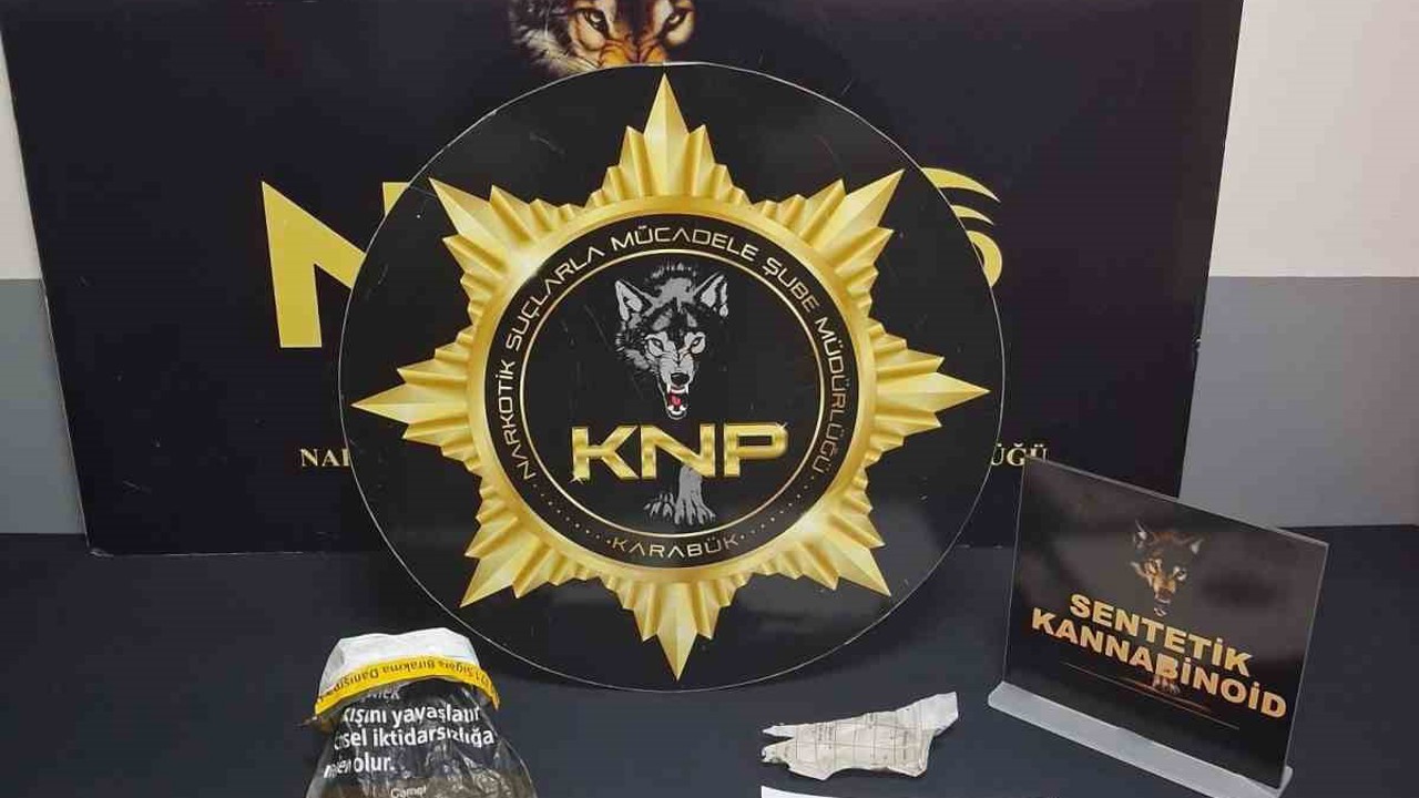 Karabük’te narkotik operasyonları: 1 tutuklama
