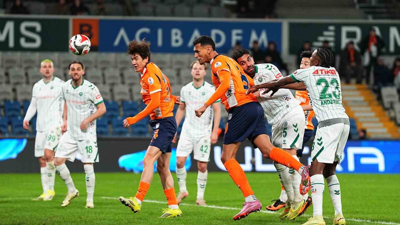 Trendyol Süper Lig: RAMS Başakşehir: 2 - Konyaspor: 0 (Maç sonucu)
