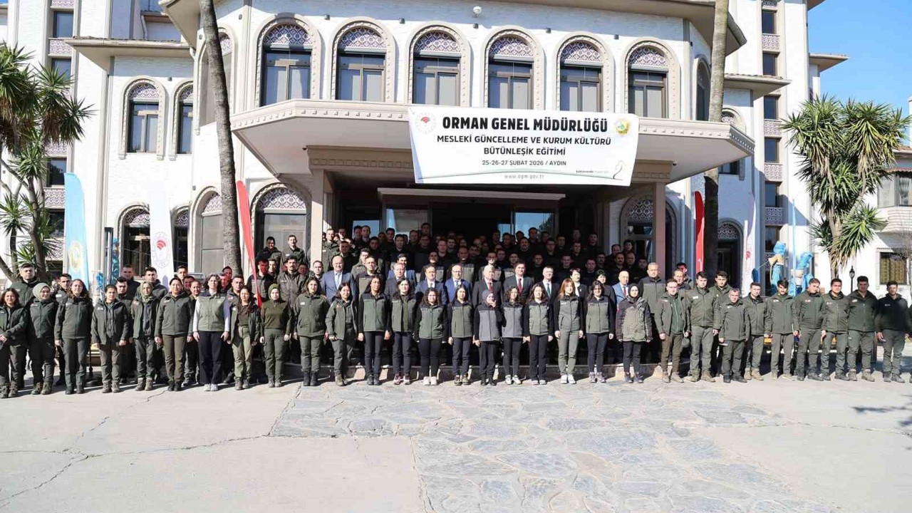 Orman ekiplerinin mesleki eğitim toplantısının ikincisi Aydın’da yapıldı
