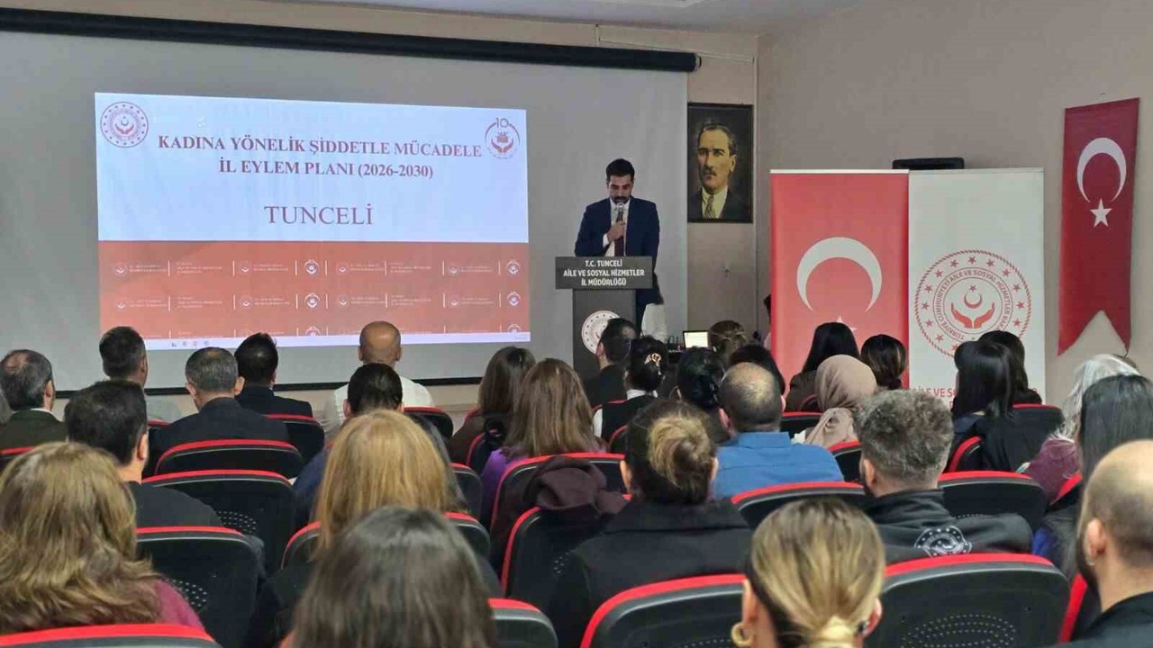 Tunceli’de kadına yönelik şiddetle mücadelede yerel yol haritası belirlendi

