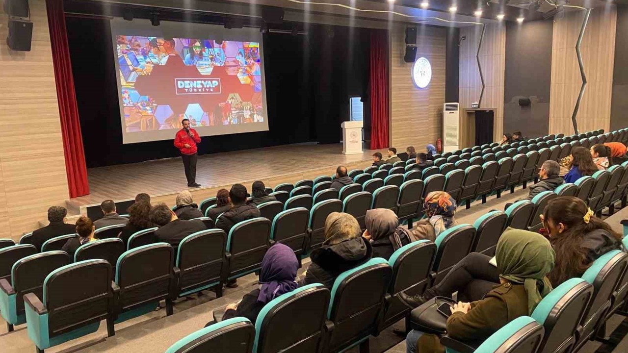 Deneyap atölyeleri hakkında bilgilendirme yapıldı
