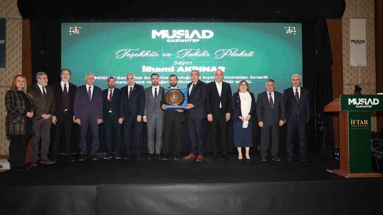 MÜSİAD Gaziantep’te iftar programı düzenlendi
