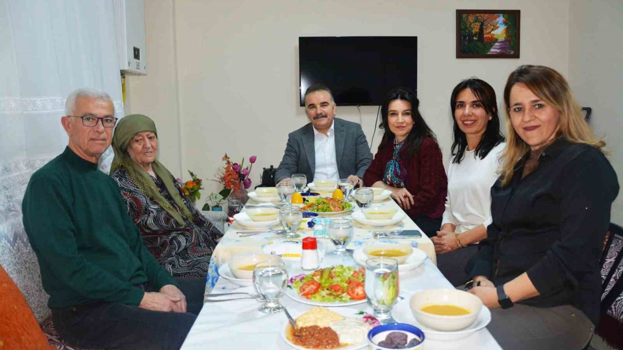 Kaymakam Odabaş’tan şehit ailesine gönül sofrası ziyareti
