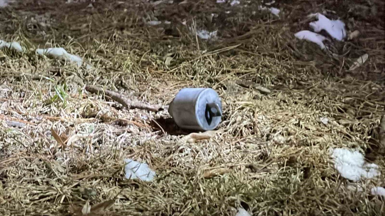 Patlamayan iftar topu paniğe neden oldu: Ses bombası kontrollü olarak patlatıldı
