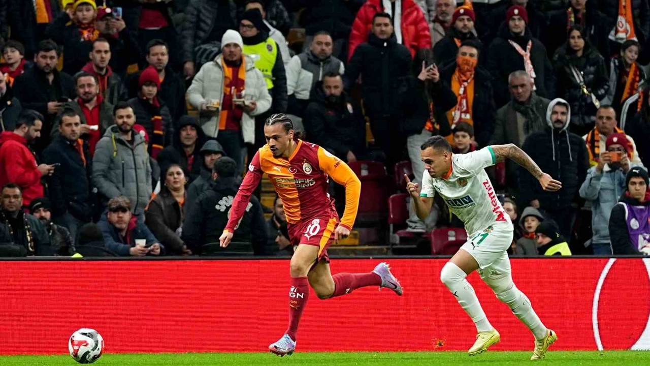 Trendyol Süper Lig: Galatasaray: 3 - Corendon Alanyaspor: 1 (Maç sonucu)
